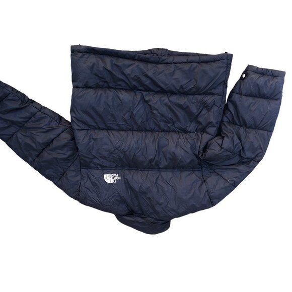 VINTAGE The North Face Nuptse Black 800 Series Jacket Large - Picture 4 of 13